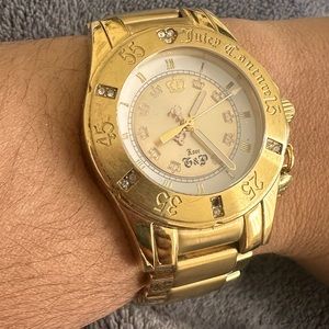Juicy couture gold watch